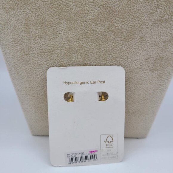 J Crew Agate & Freshwater Pearl Drop Earrings NWT! NEW! - Picture 2 of 5